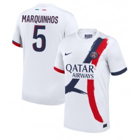 Paris Saint-Germain Marquinhos #5 Borte skjorte 2024-25 Kortermet